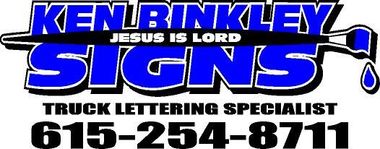 Ken Binkley Sign Co logo