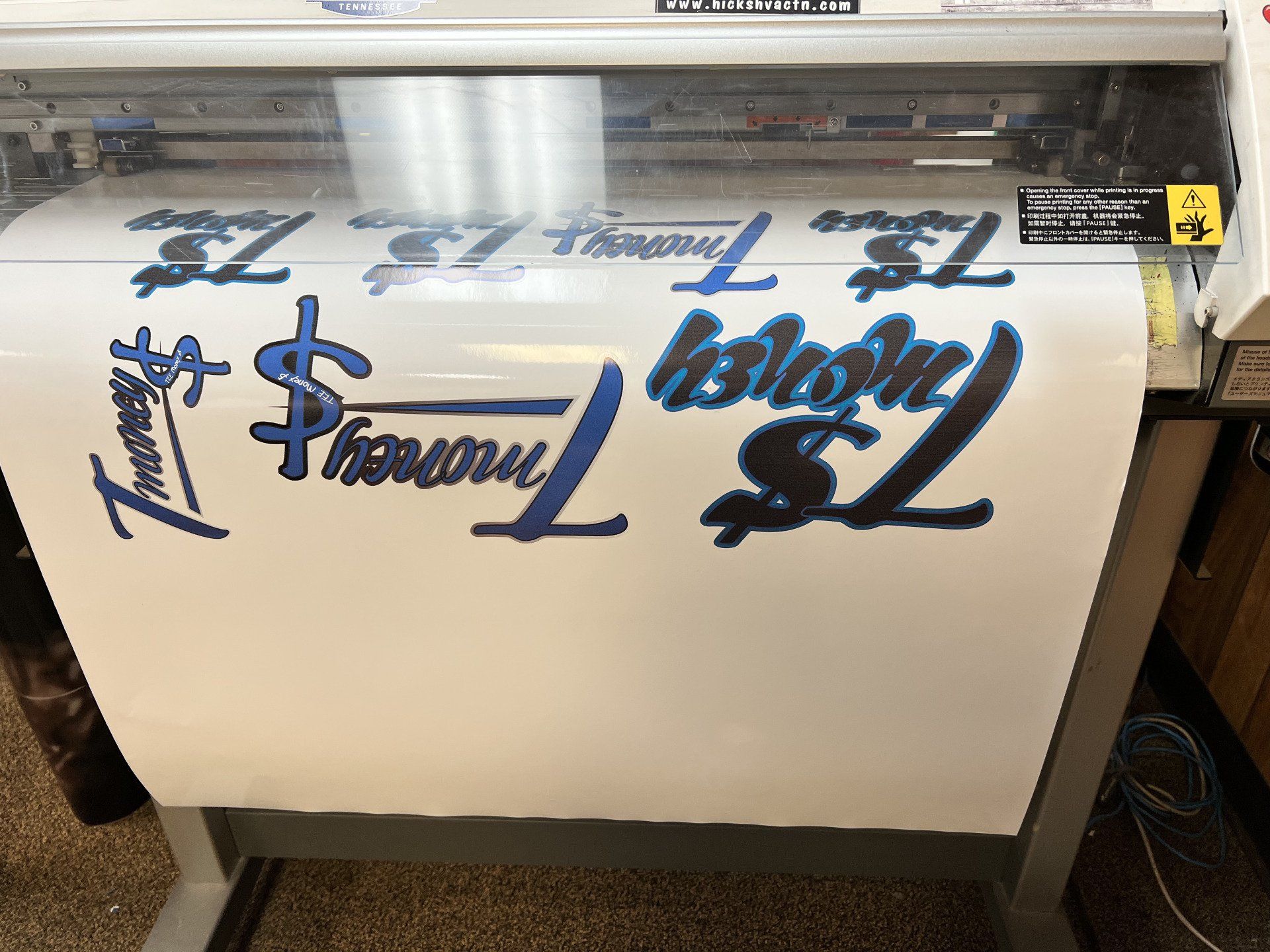 Decal printing