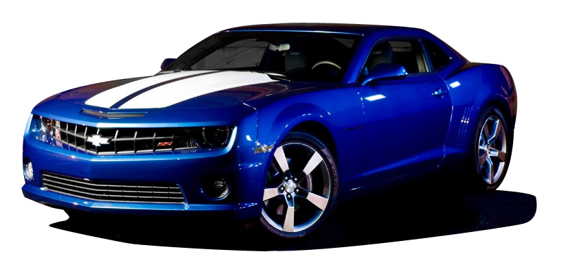 Blue car