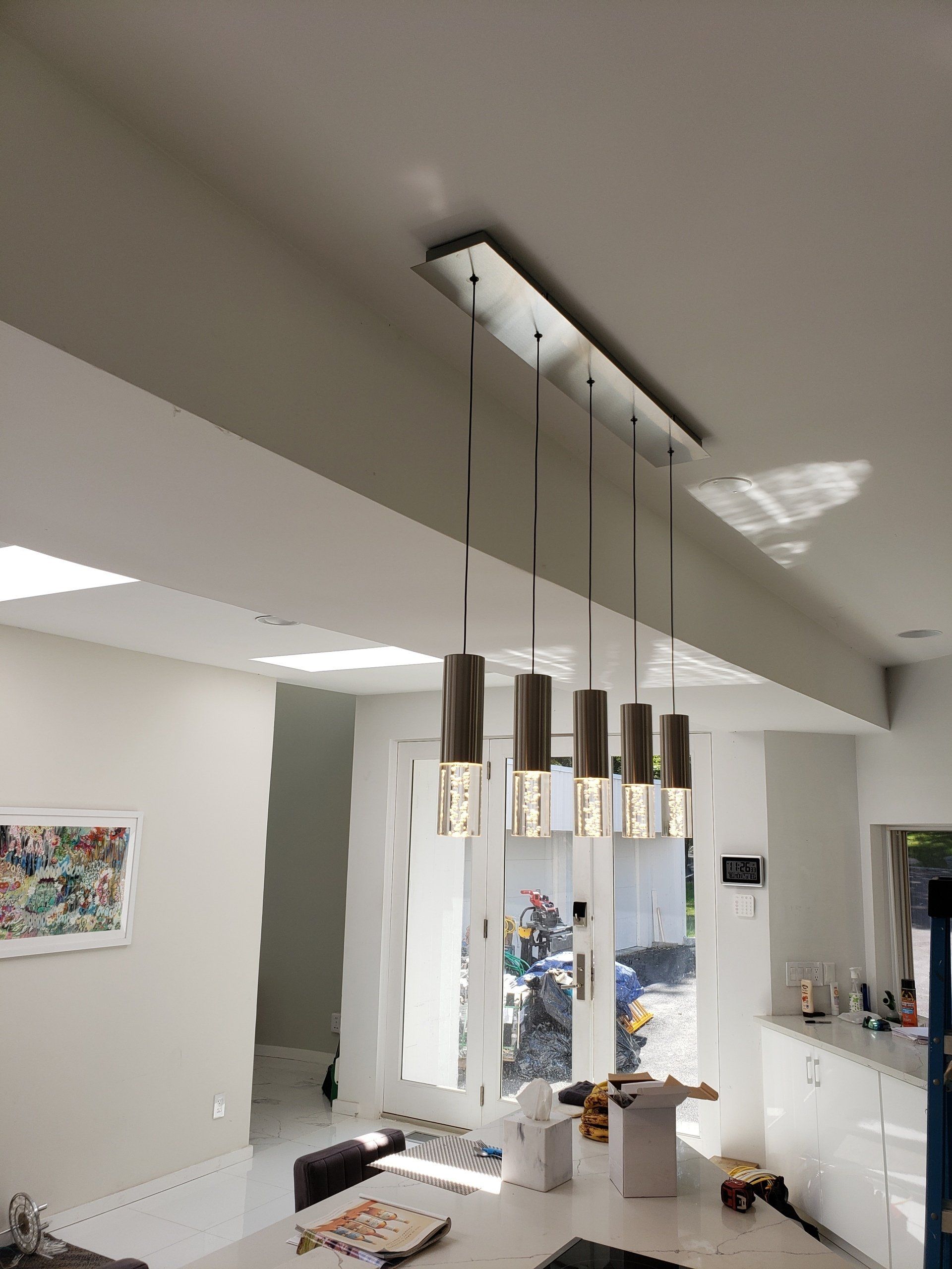 Dining room lighting