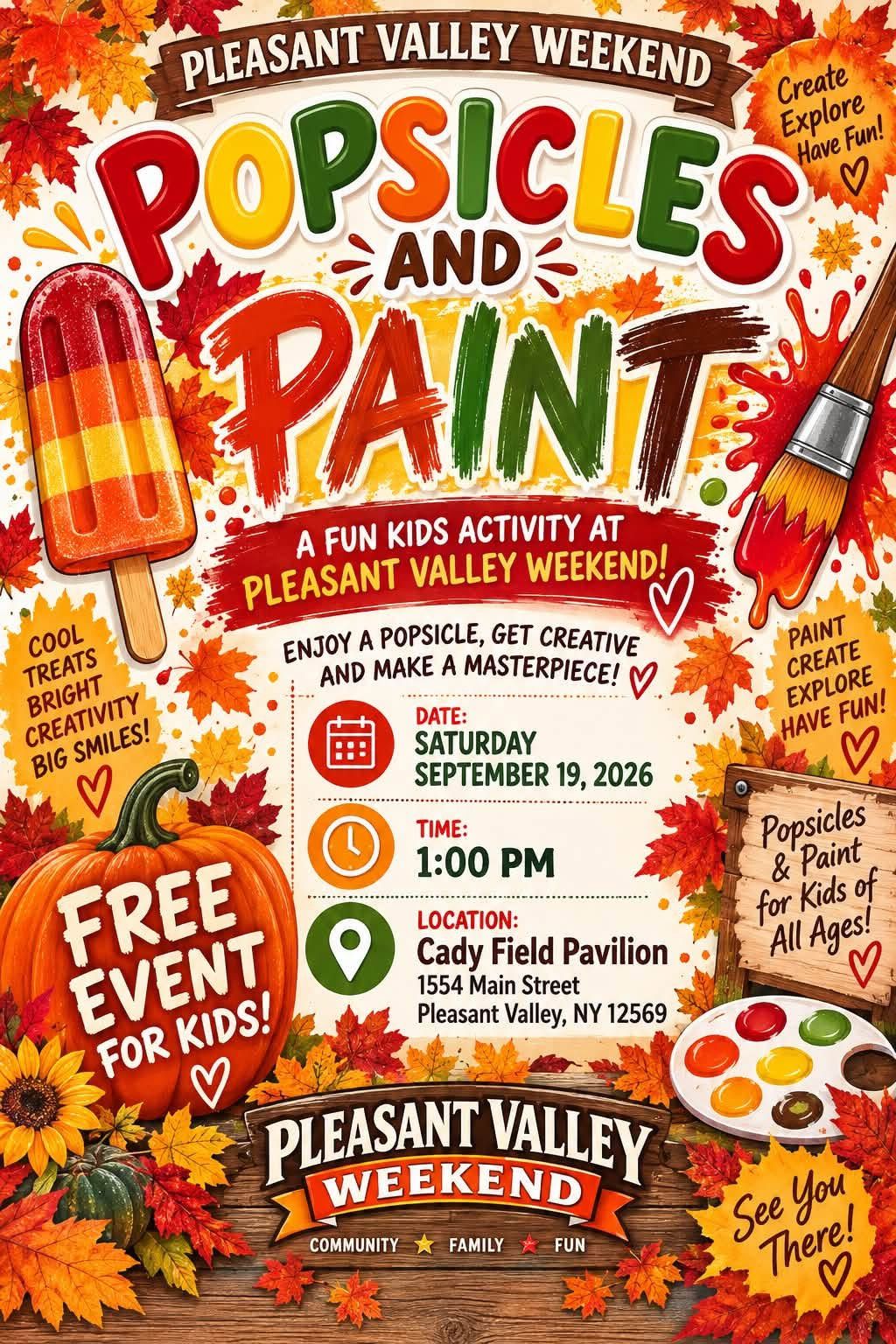 Pleasant Valley Popsicles and Paint