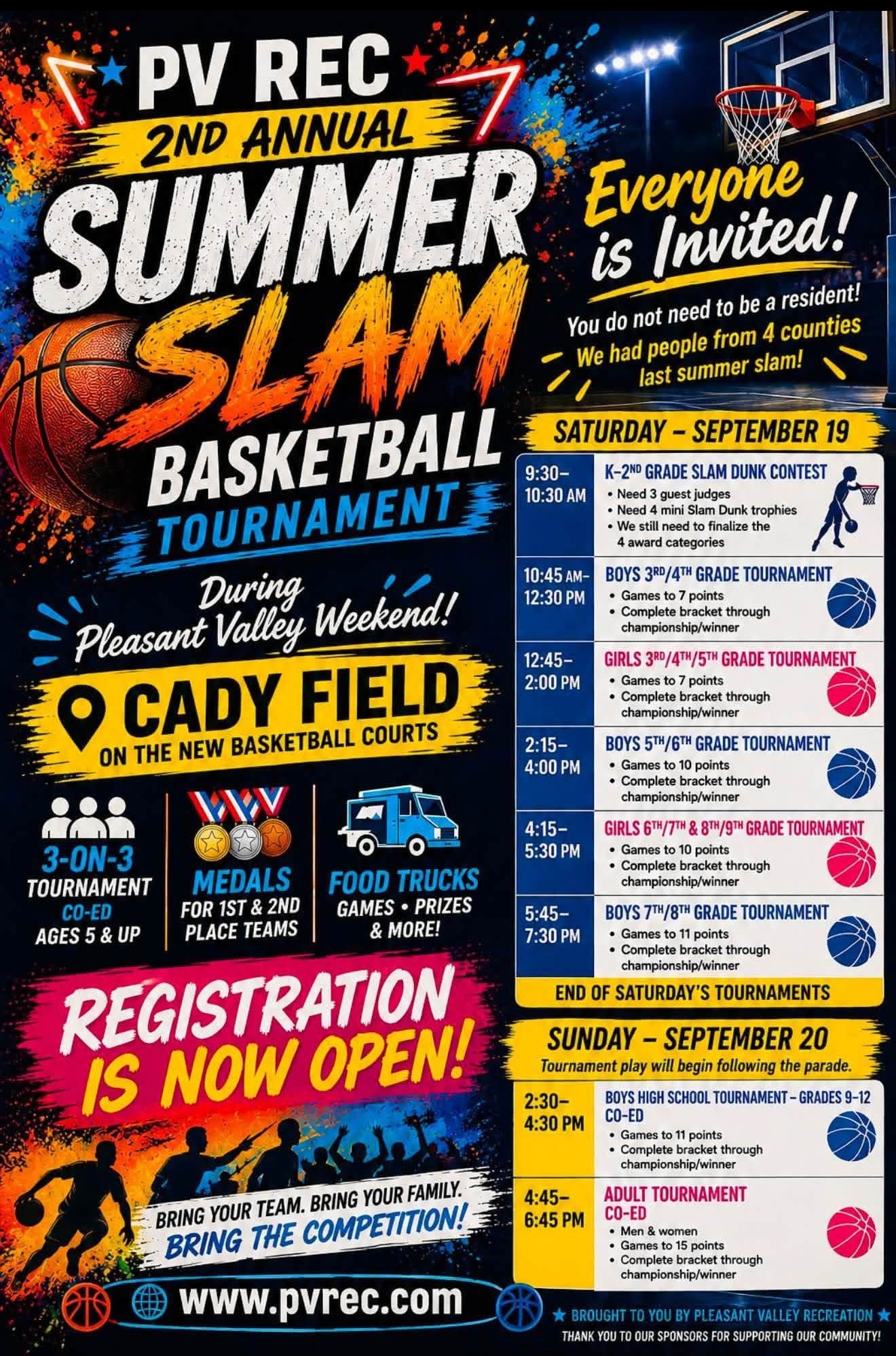 Summer Slam Basketball Tournament
