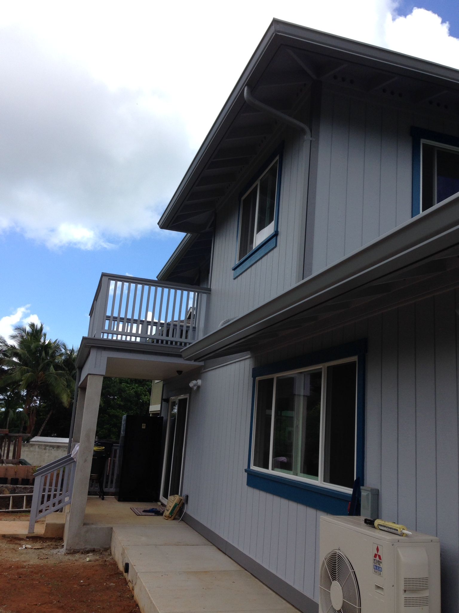 House with a balcony