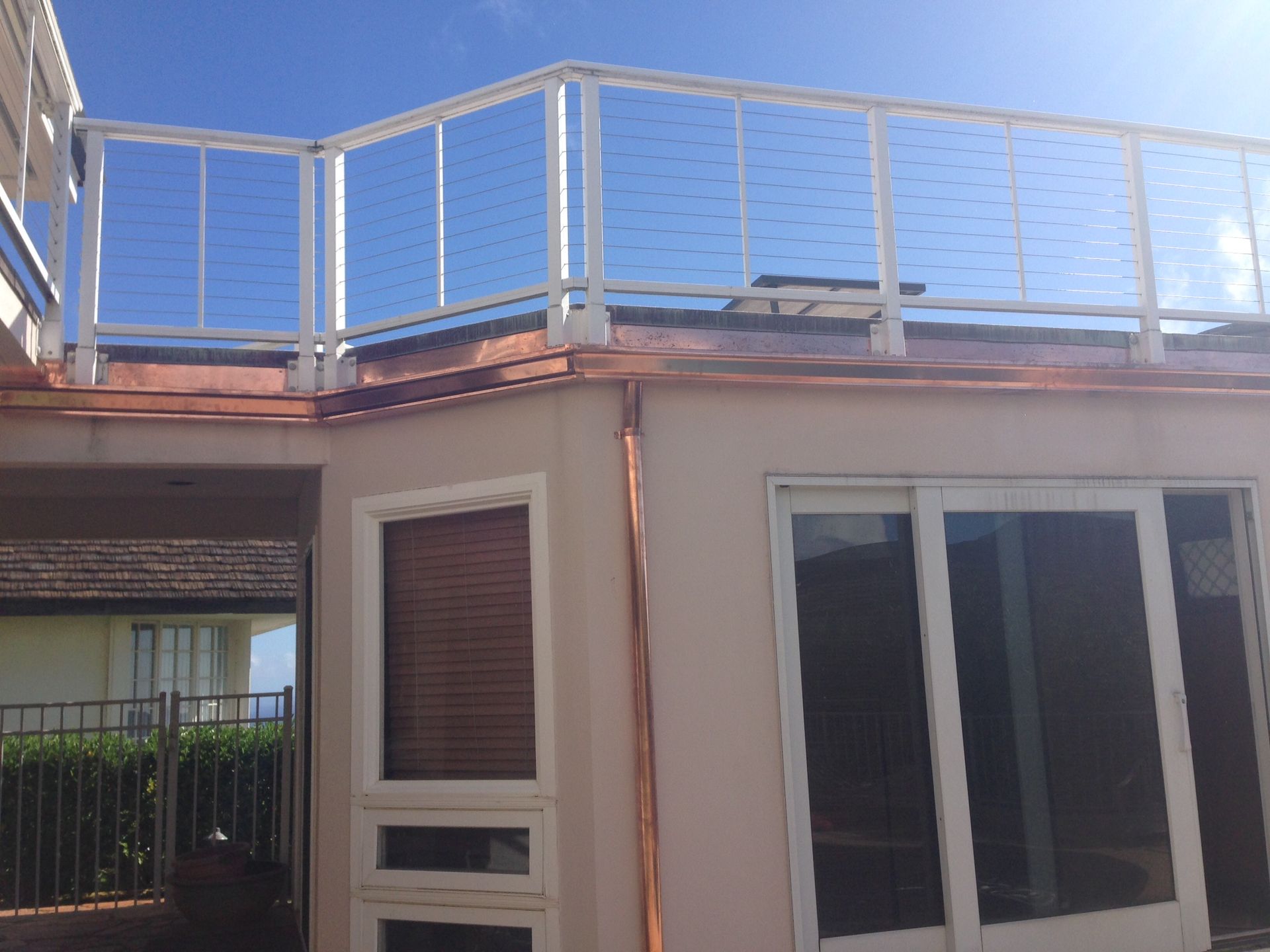 Building with a balcony