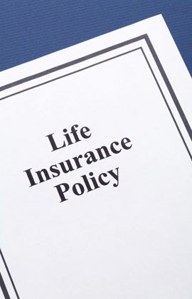 Document of life insurance policy