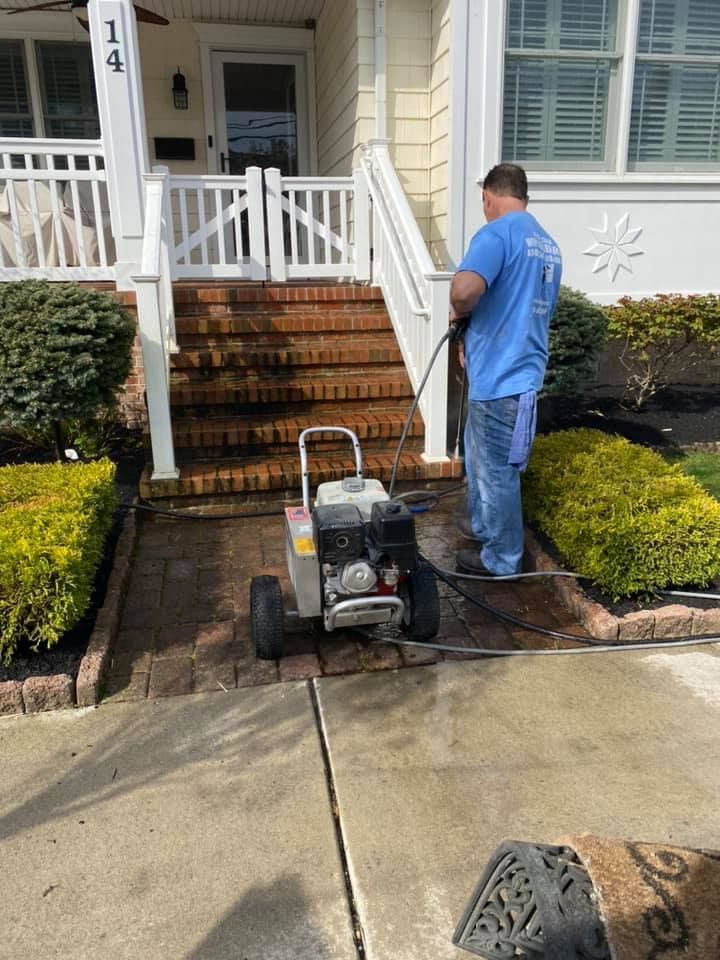 Pressure washing
