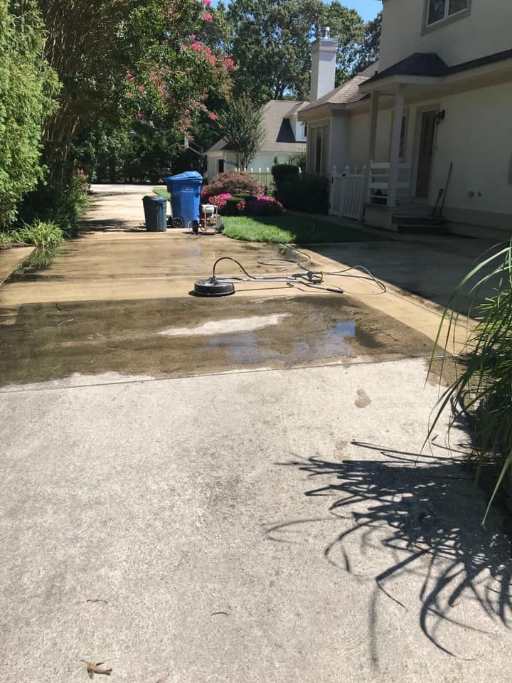 Pressure washing