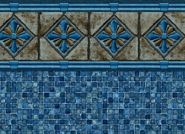 Royal Blue Mosaic