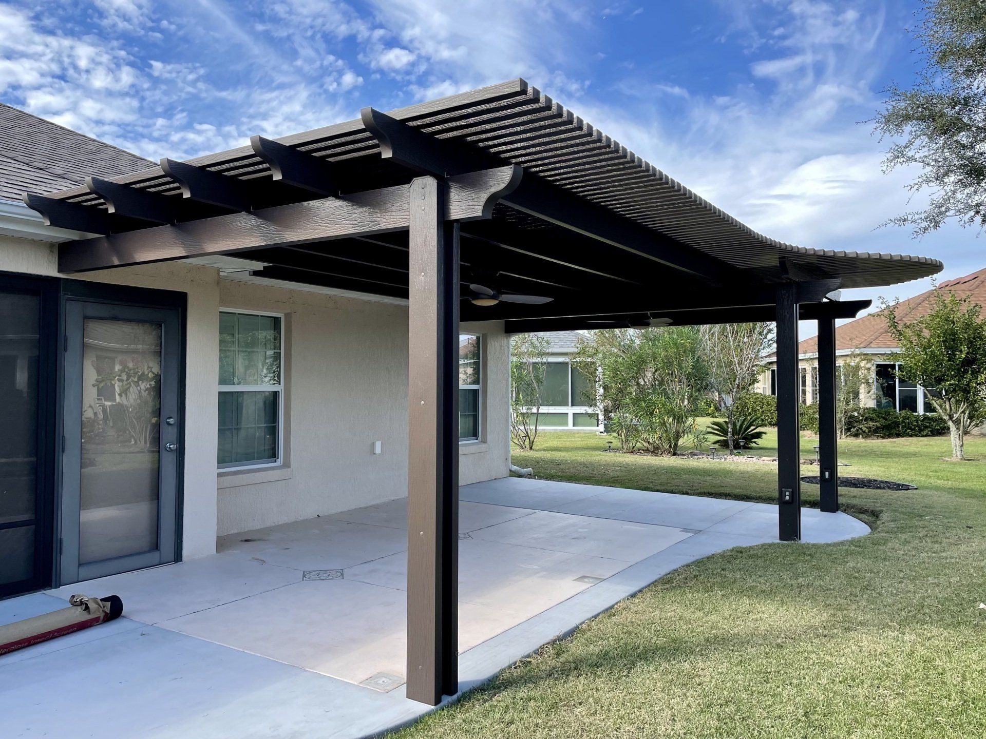 Magellan Remodeling Services, Inc | Lattice Pergola Gallery