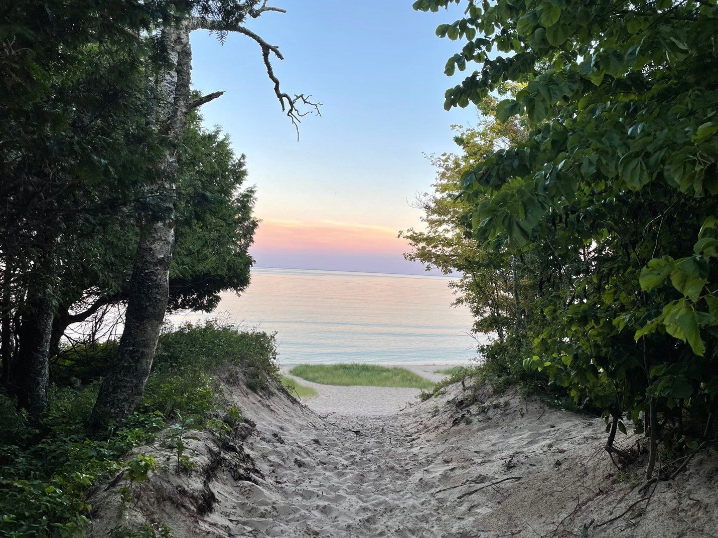a path to the beach