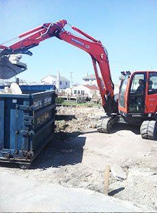 Dumpster or container rental