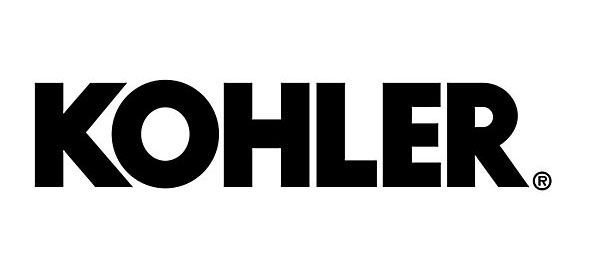 Kohler logo in bold black font on a white background.