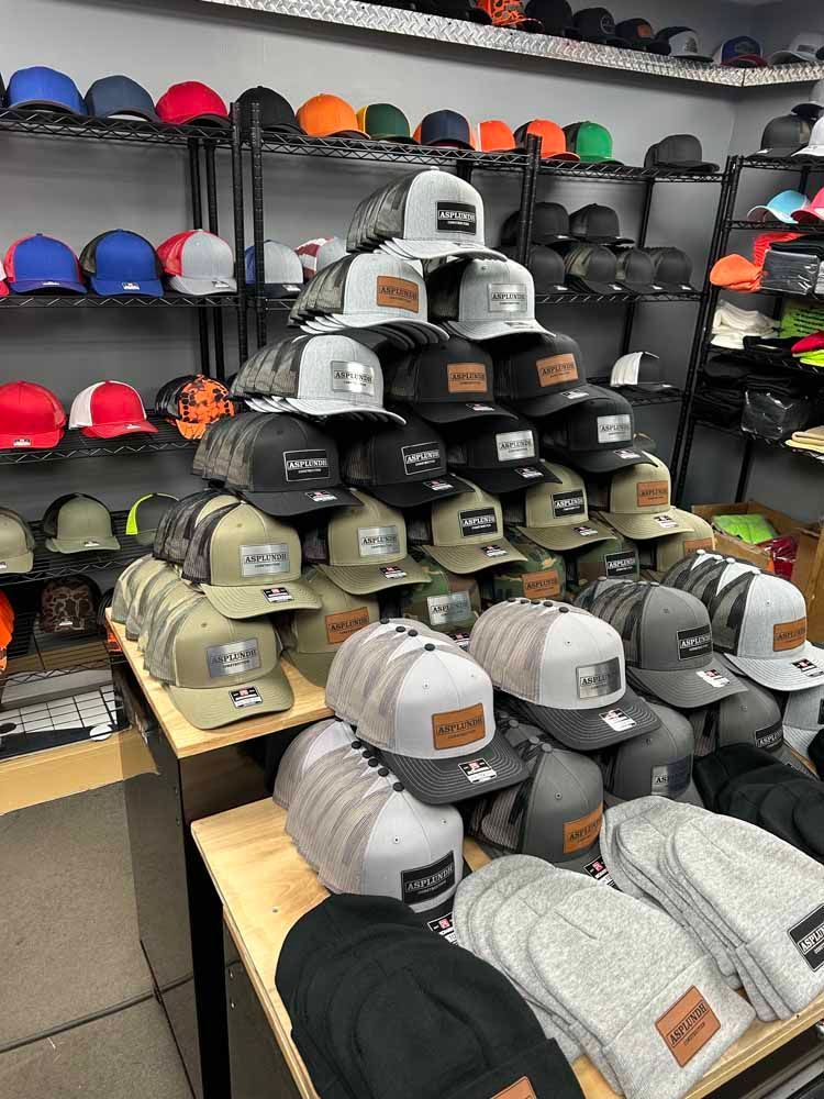 A store filled with lots of hats and socks.