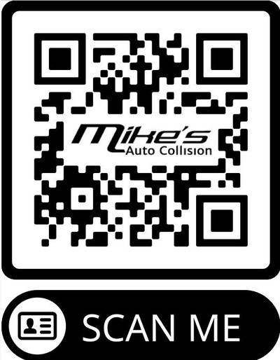 QR code for Mike's Auto Collision with 