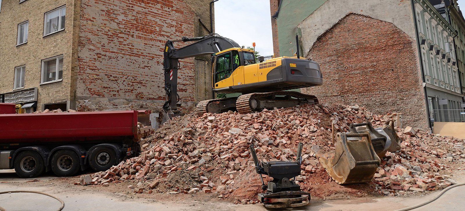 Commercial building demolition