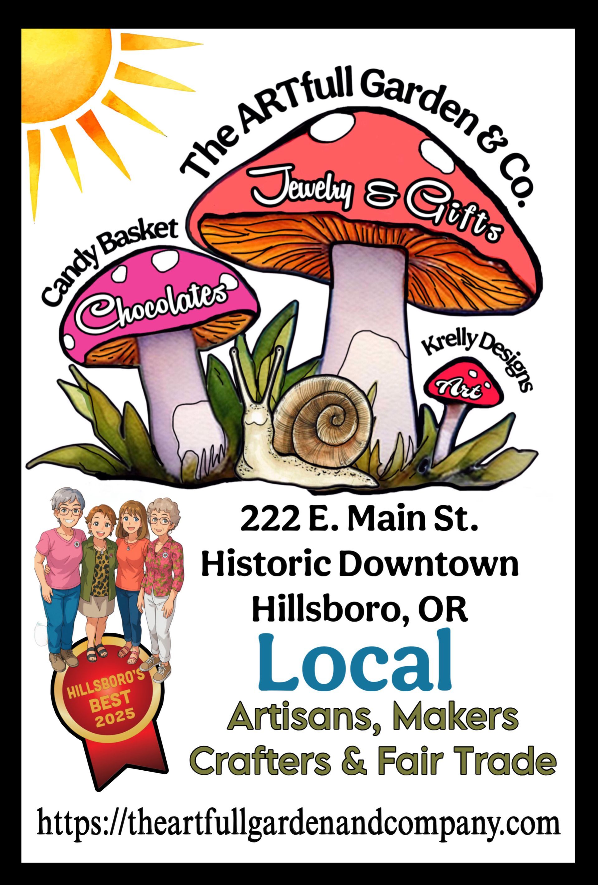 The Artfull Garden and Company - LOGO