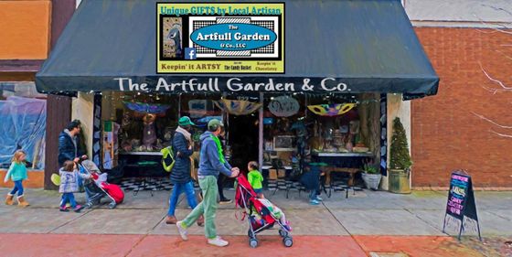 The Artfull Garden and Company Storefront
