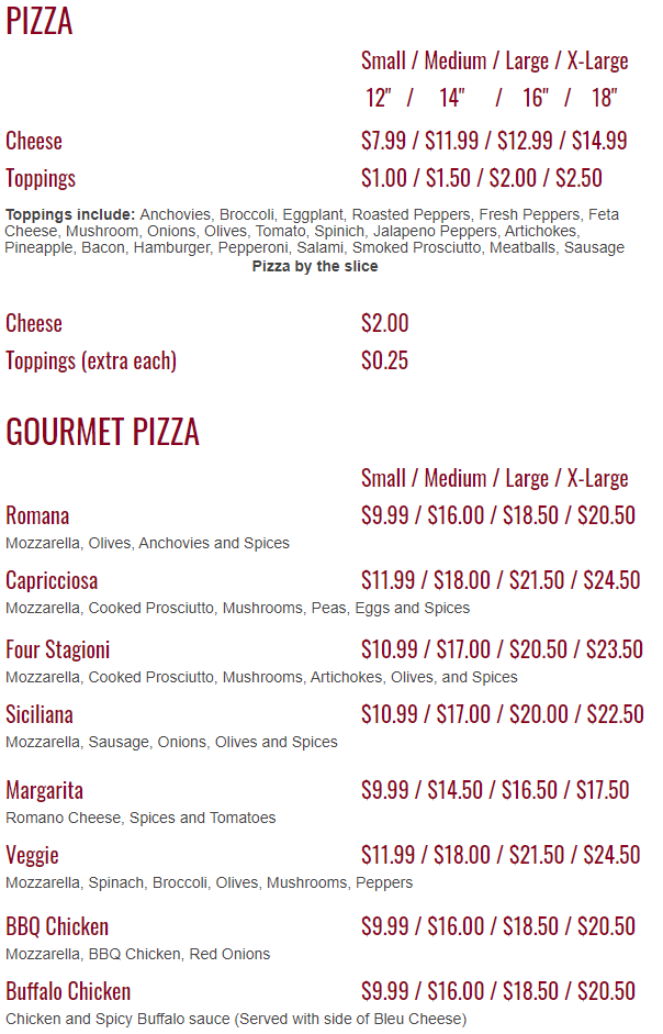 PIZZA