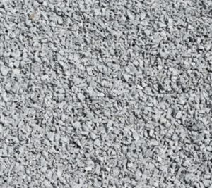 It is a close up of a pile of gravel.