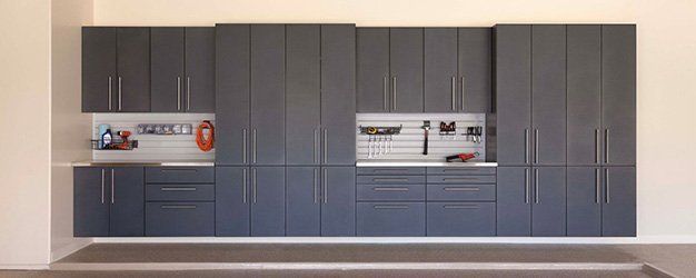 garage custom cabinets and wall storages