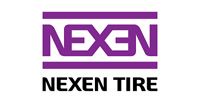 Logo for Nexen Tire, with purple