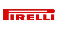 Red Pirelli logo on a white background.