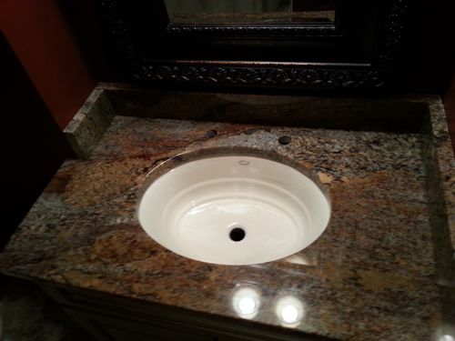 Bathroom countertop