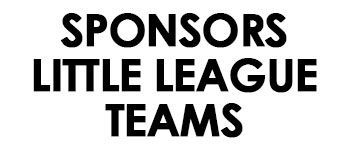 Sponsors Little League Teams