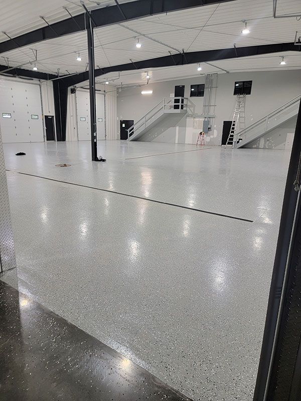 Garage floor coating service