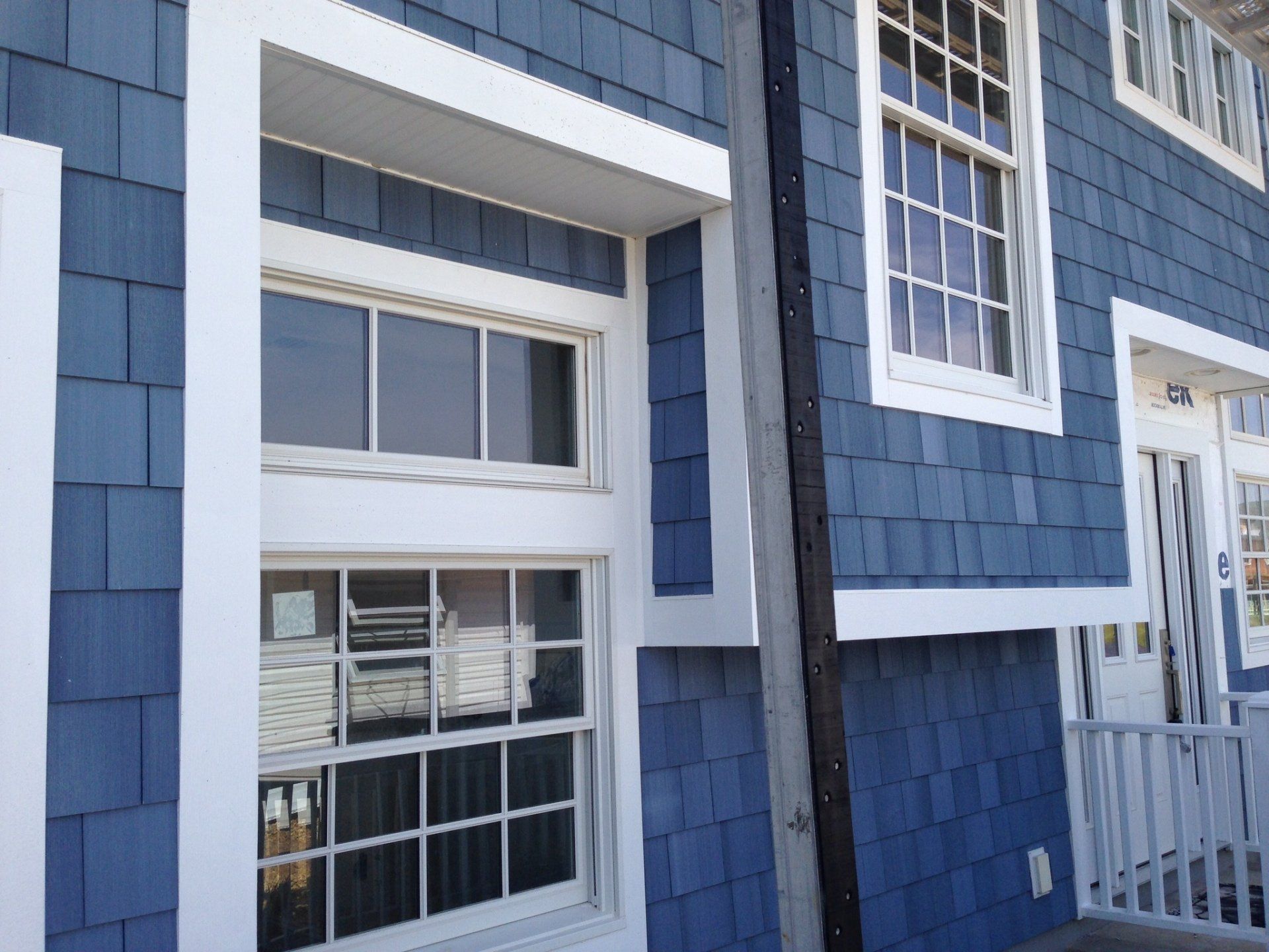 Exterior siding work