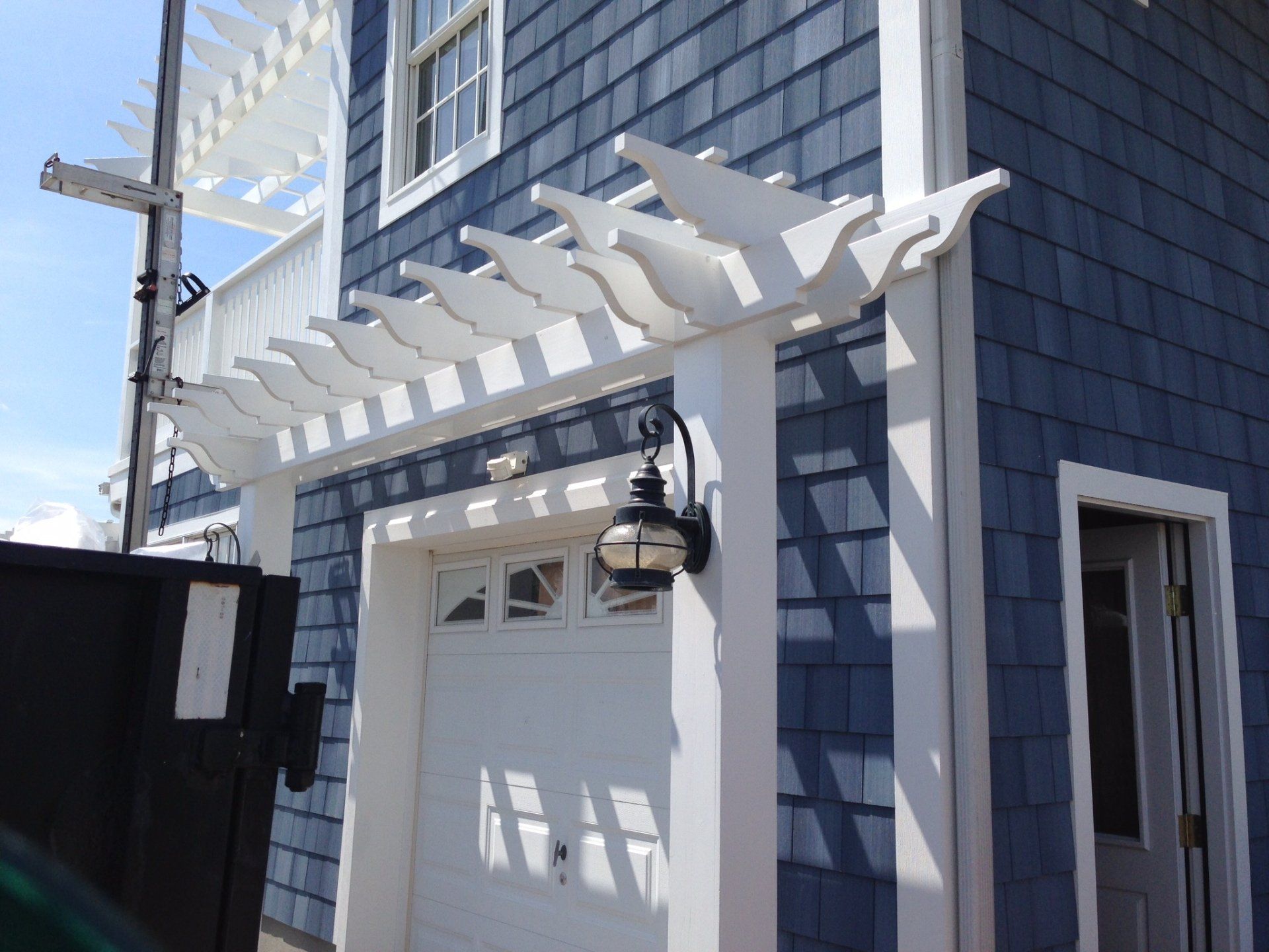 Exterior siding work