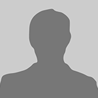 Gray silhouette profile icon on a light gray background