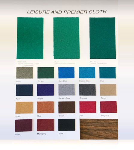 Leisure and Premiere cloth