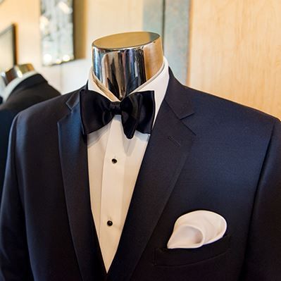 A wedding special for a free suit for the groom his to keep