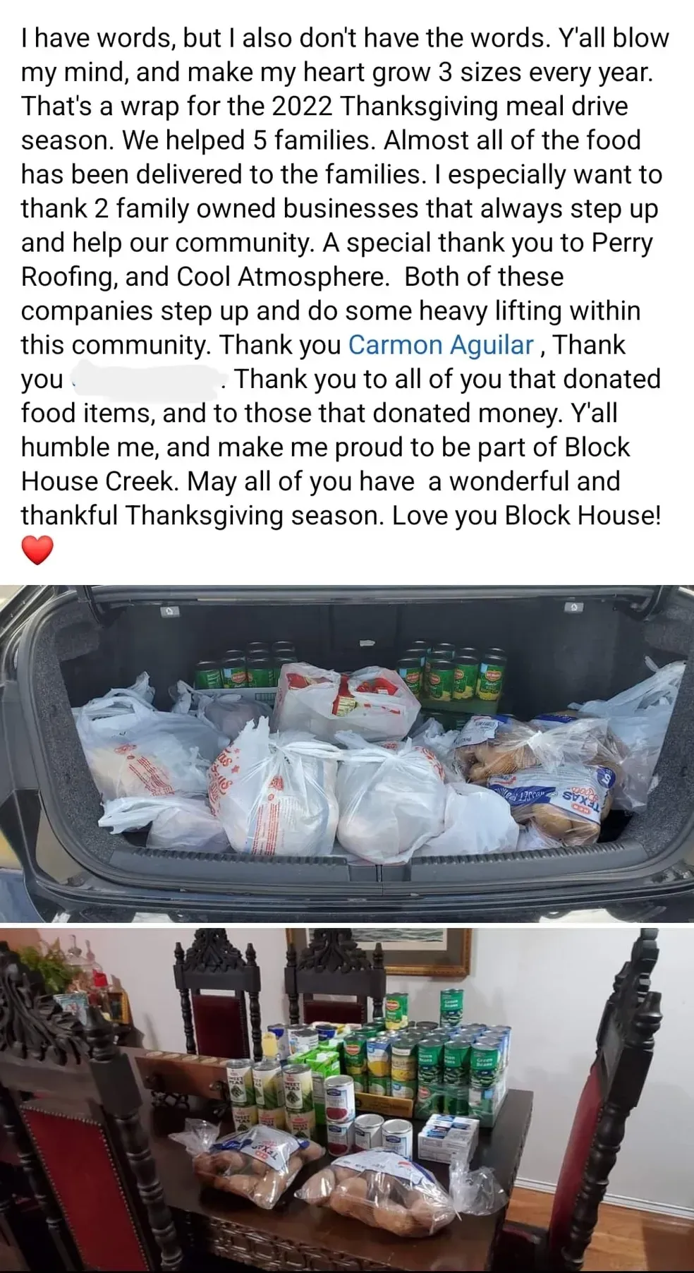 A bunch of bags of food are sitting on top of a table.