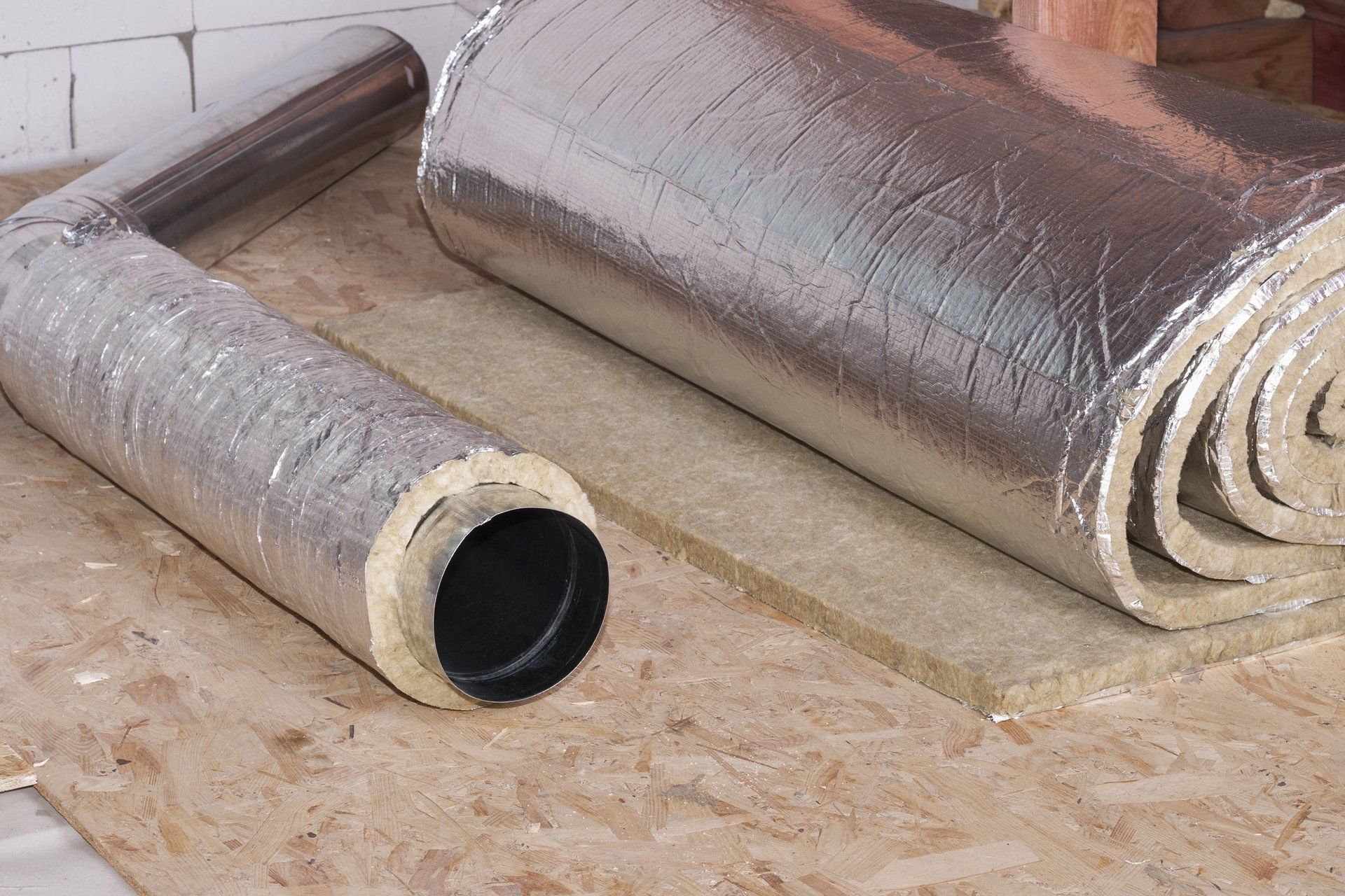 HVAC duct wrapping solutions