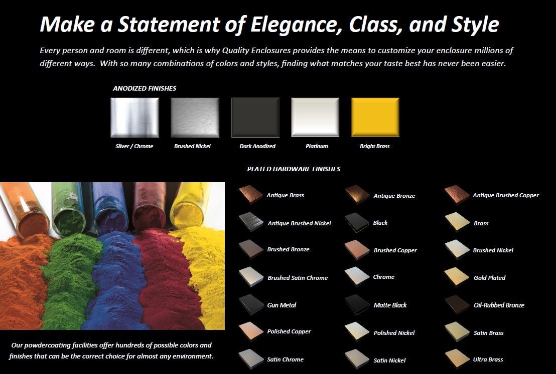 Plated Hardware Finishes 