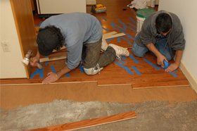 Hardwood Floor Installation