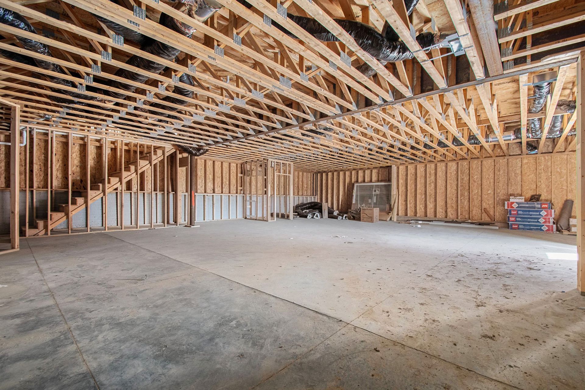 2550 South 224th Plaza interior construction