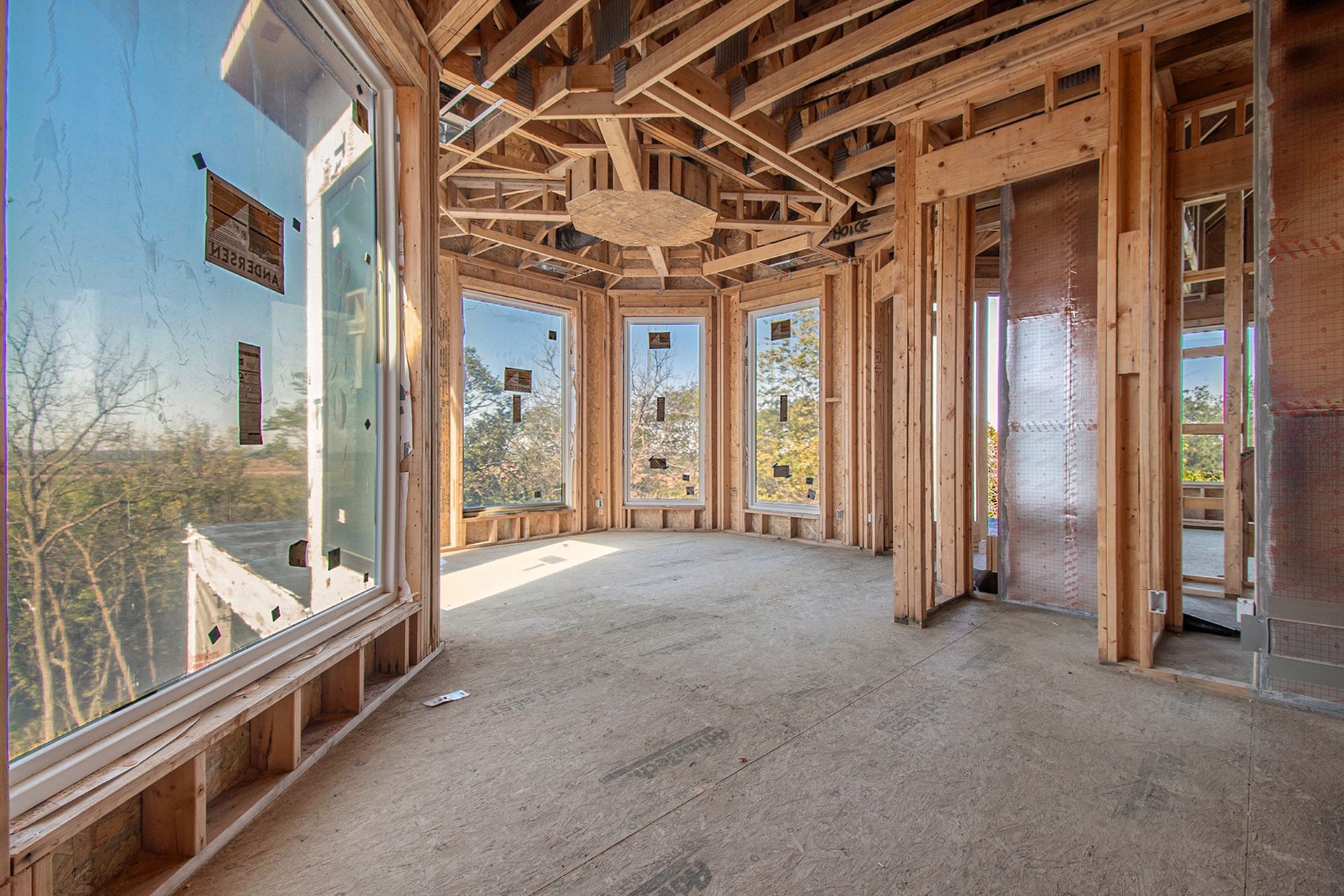 2550 South 224th Plaza interior construction