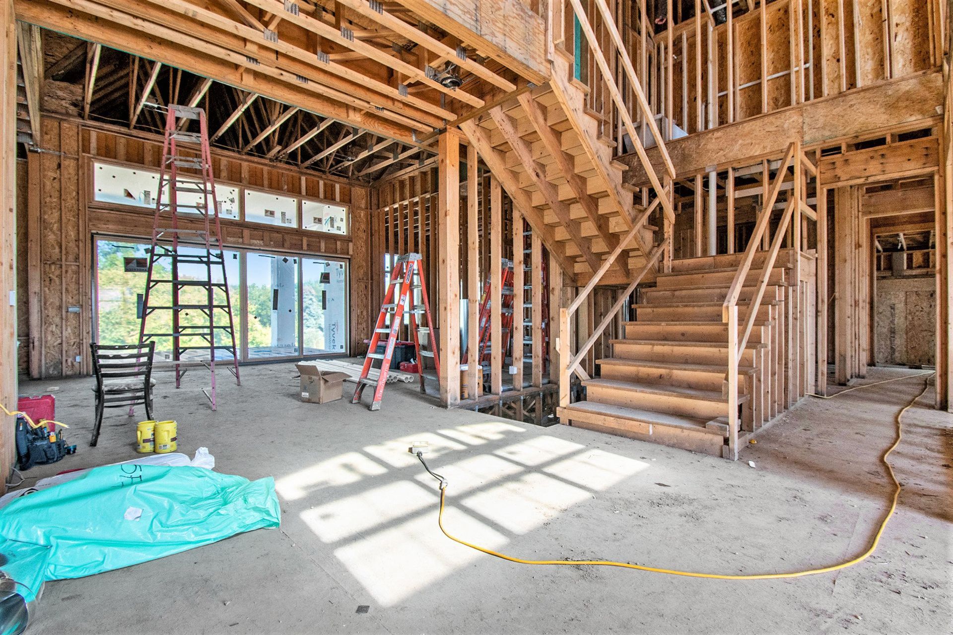 4114 South 223rd Plaza walls