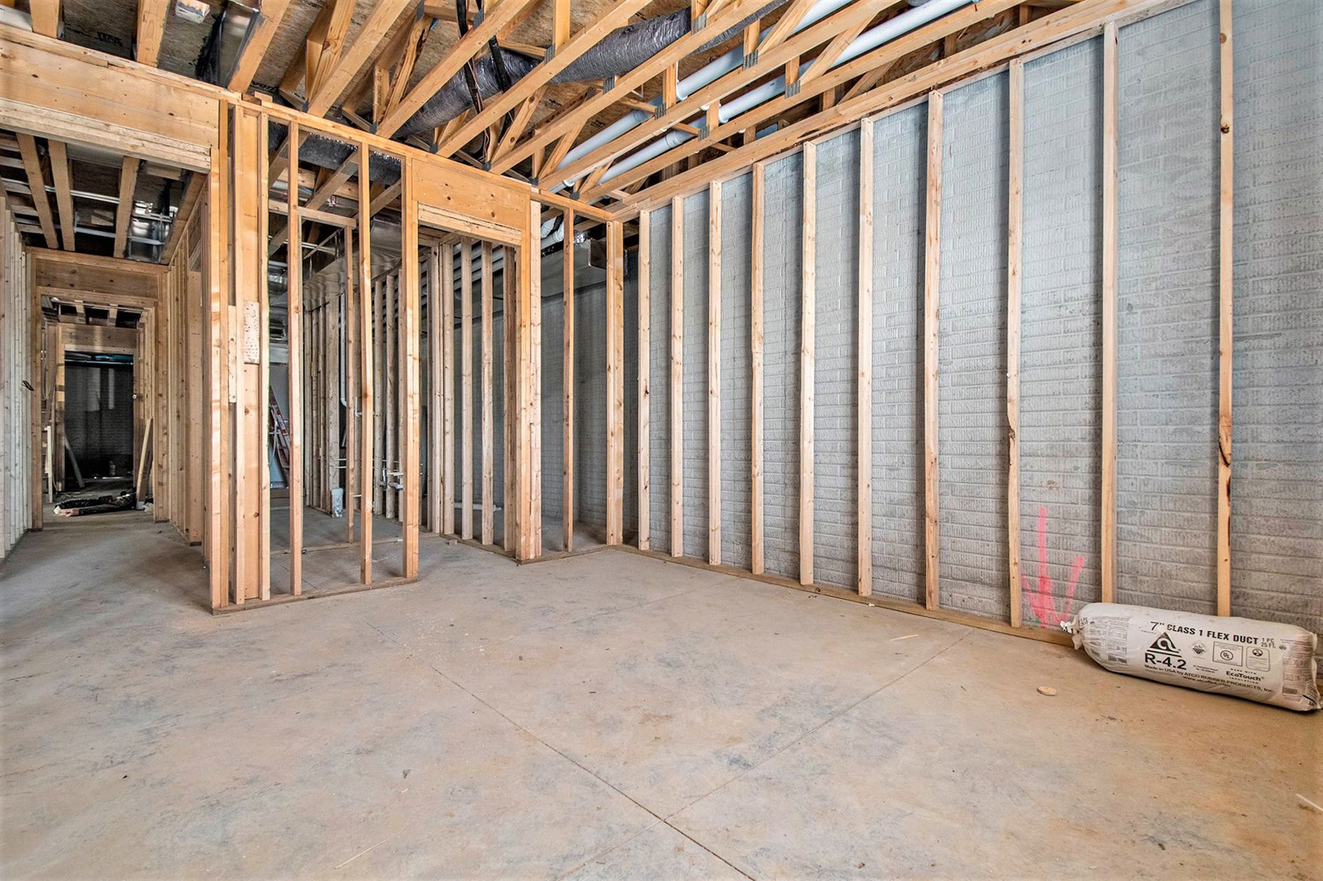 4114 South 223rd Plaza walls