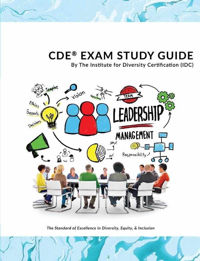 The front cover of the CDE® Exam Study Guide