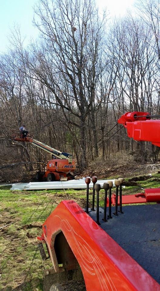 Equipment hauling services