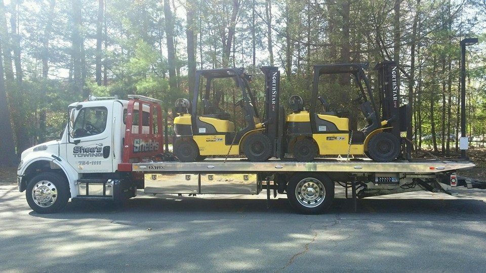 Equipment hauling services