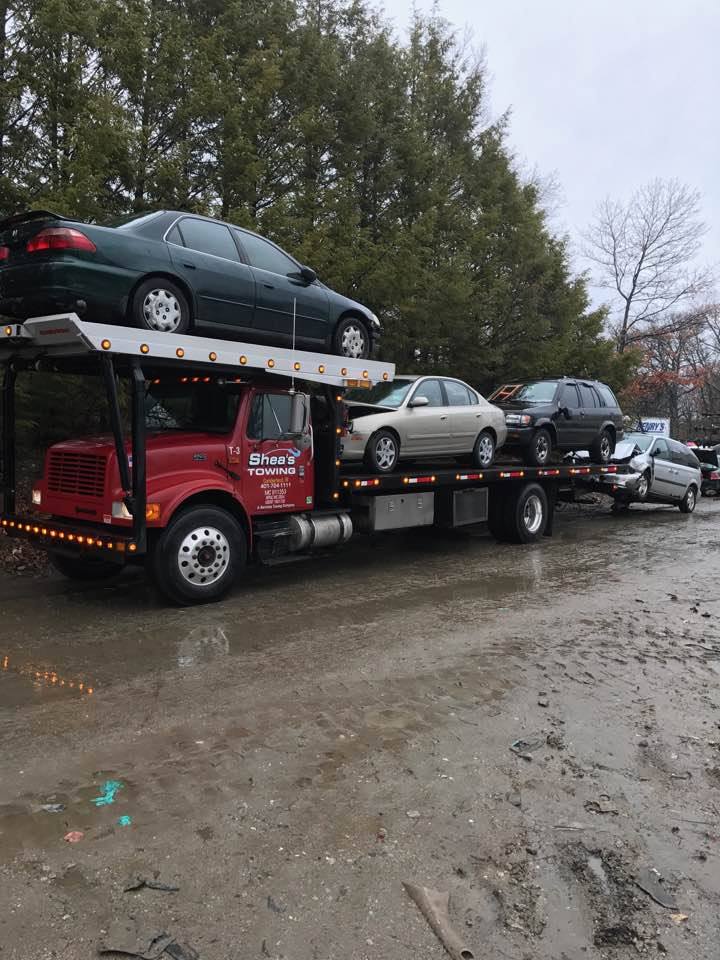 Cars hauling services