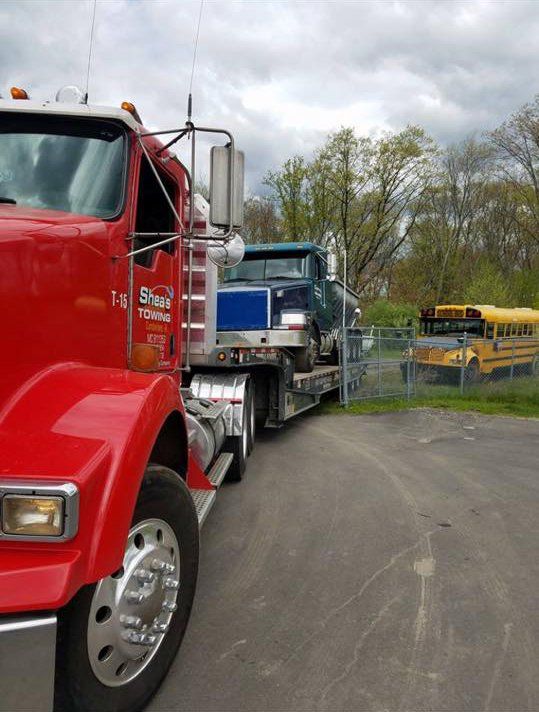 Equipment hauling services