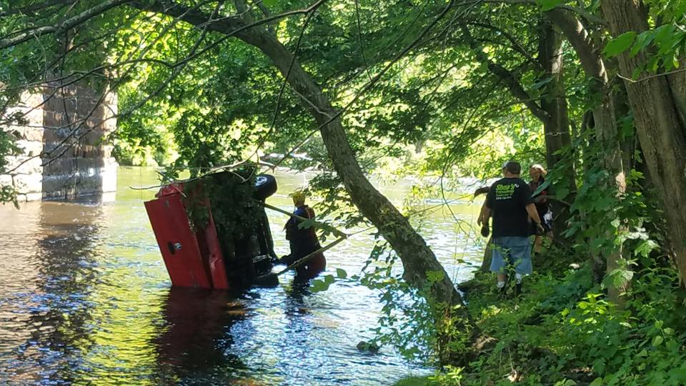 Roadside accident rescue assistance
