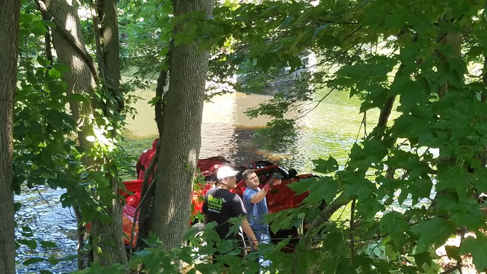 Roadside accident rescue assistance