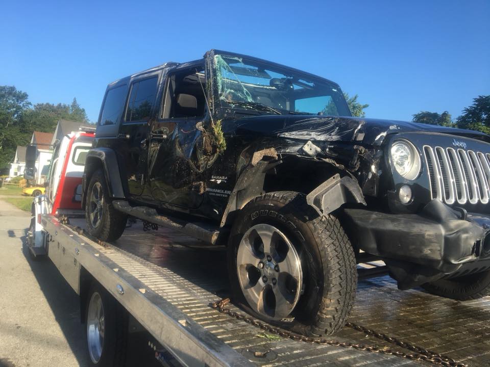 Wrecker towing services